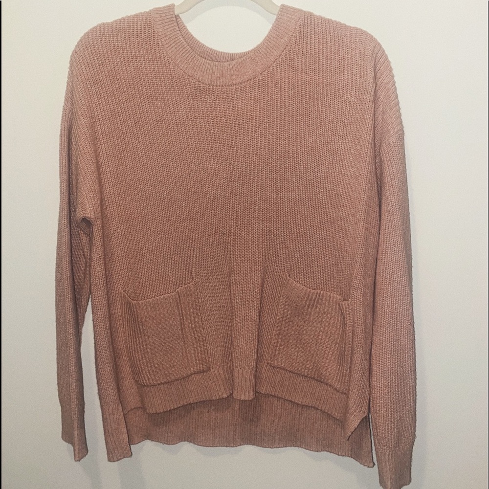 MADEWELL Pink Beige Sweater